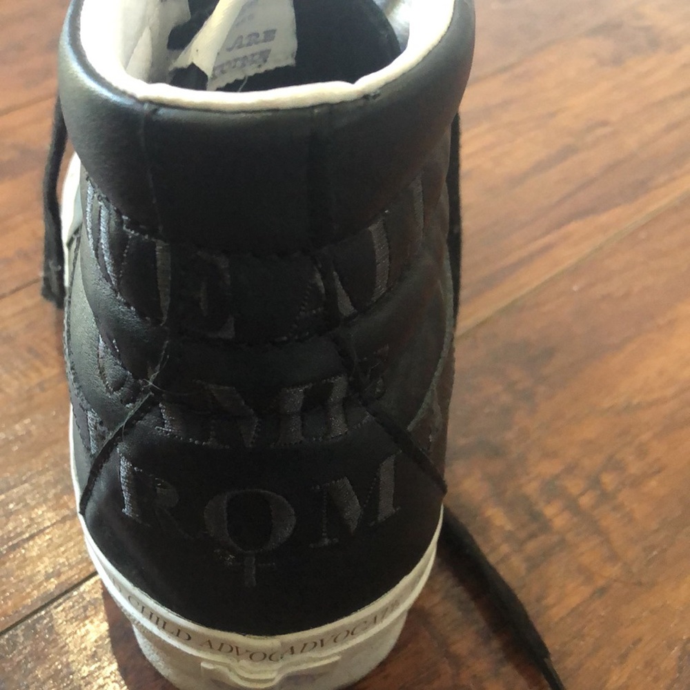 Vans Divine Energy black high tops, size 10.5 - Picture 3 of 7